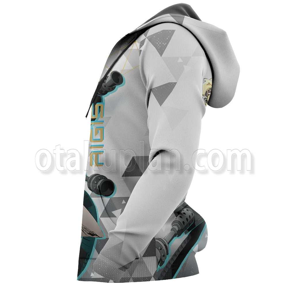 Persona Aigis Custom Game Hoodie