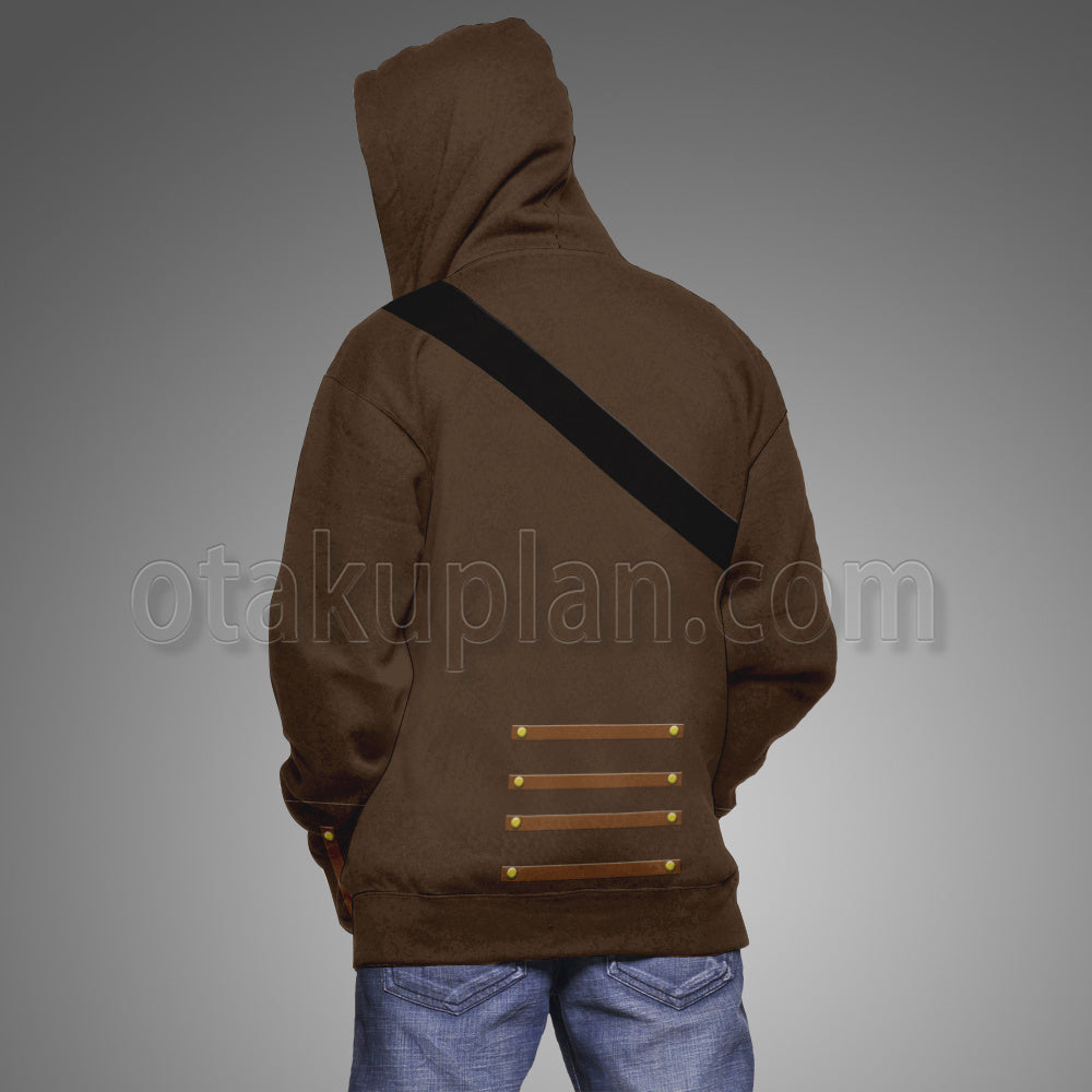 Pirates Of The Caribbean Jack Sparrow Cosplay Hoodie