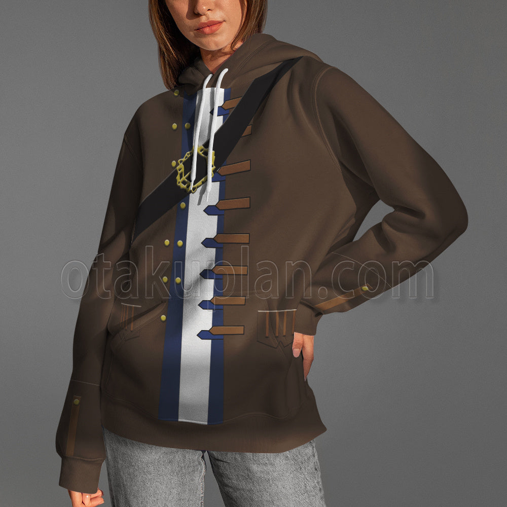 Pirates Of The Caribbean Jack Sparrow Cosplay Hoodie