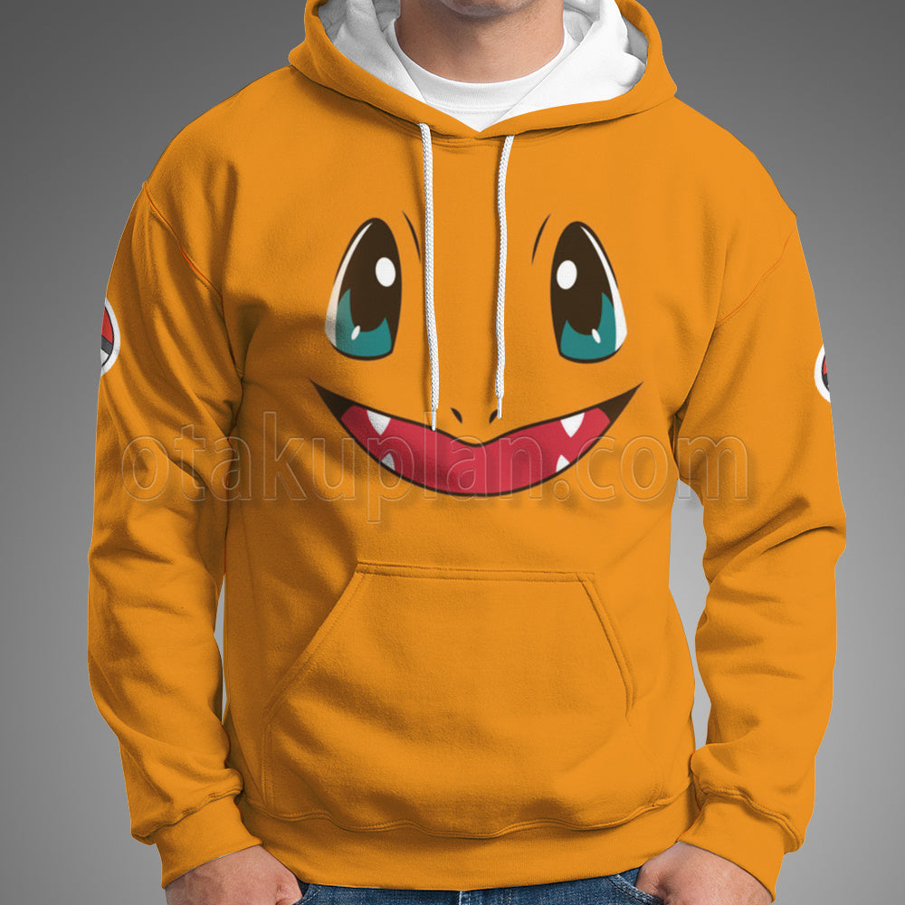 Pm Charizard Face Cosplay Hoodie