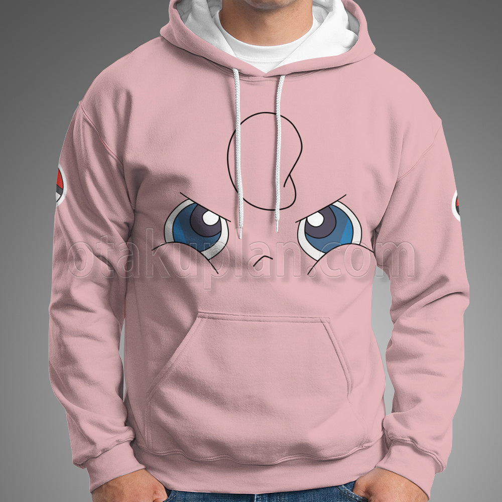 Pm Jigglypuff Face Cosplay Hoodie