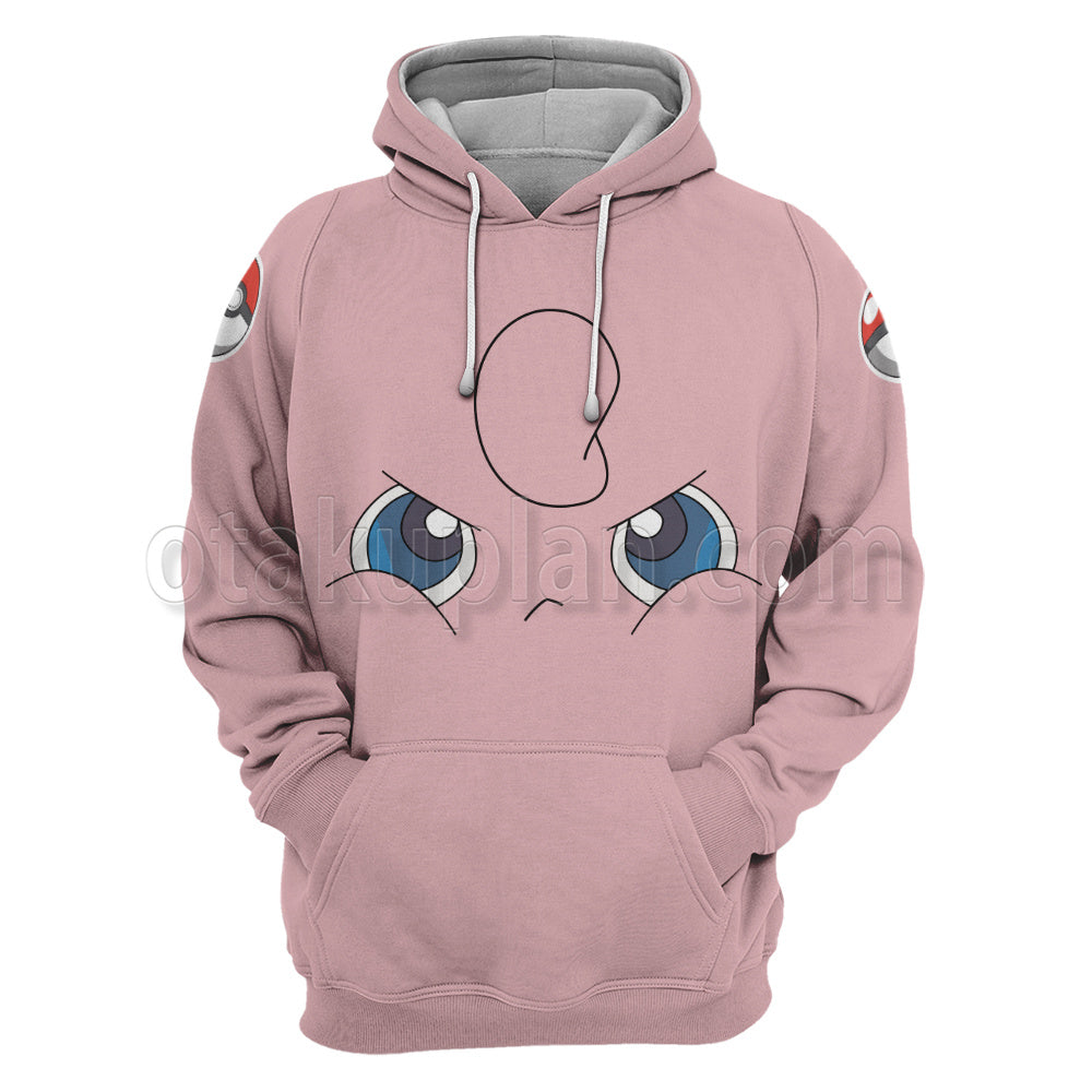 Pm Jigglypuff Face Cosplay Hoodie