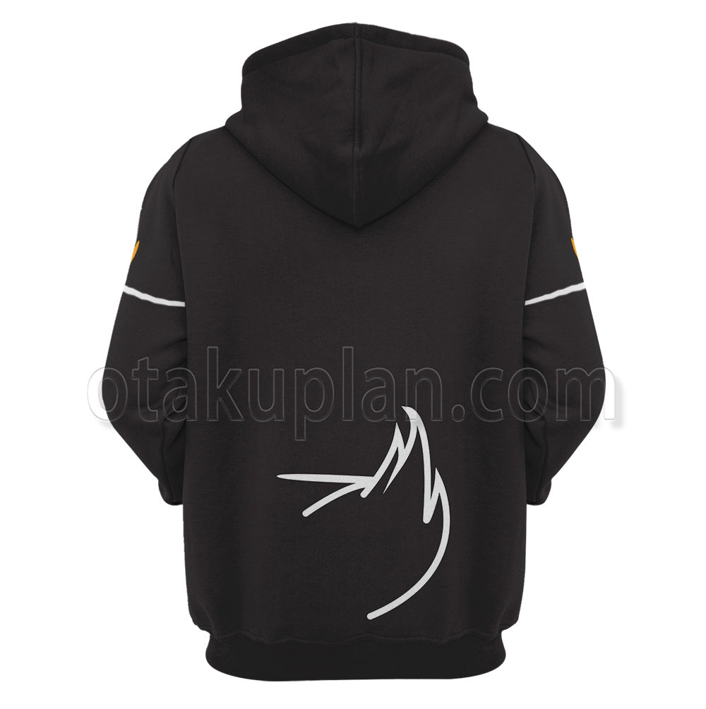 Porkys Duck Hunt Daffy Duck Black Cosplay Hoodie