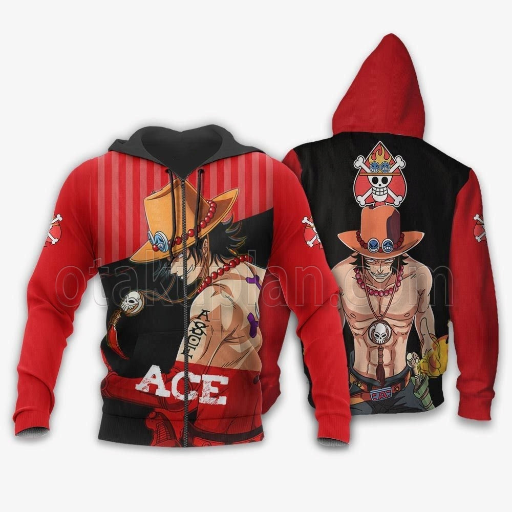 Portgas D Ace Hoodie Anime