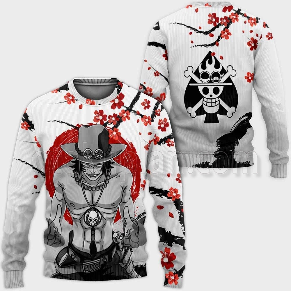 Portgas D Ace Hoodie Custom Japan Style Anime