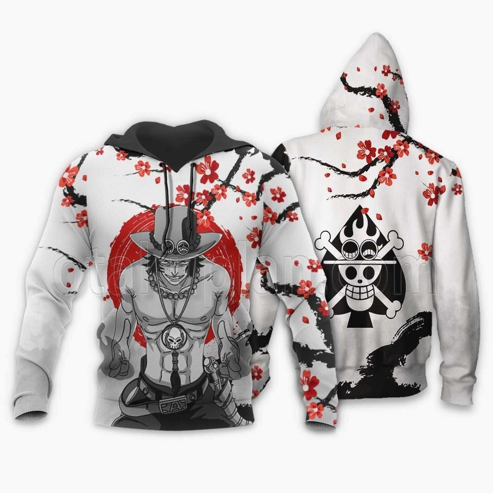 Portgas D Ace Hoodie Custom Japan Style Anime