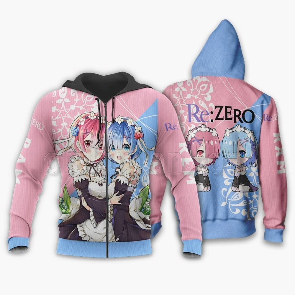 ReZezo Hoodie Rem Ram Custom Shirt