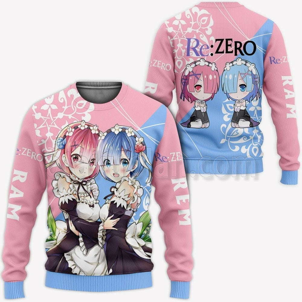 ReZezo Hoodie Rem Ram Custom Shirt
