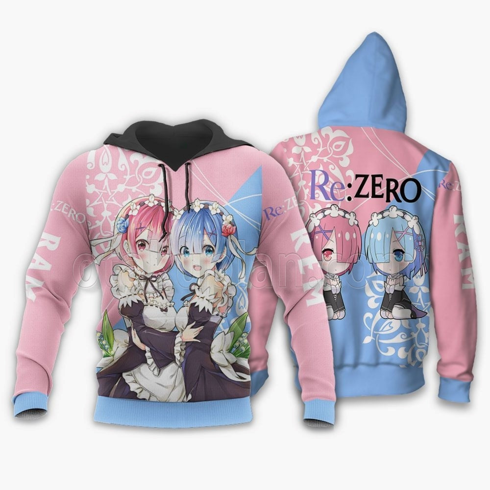 ReZezo Hoodie Rem Ram Custom Shirt