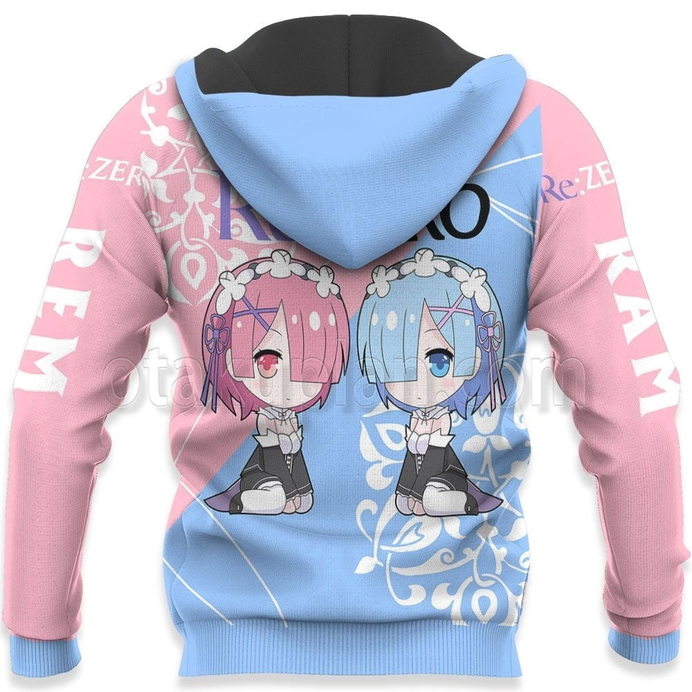 ReZezo Hoodie Rem Ram Custom Shirt