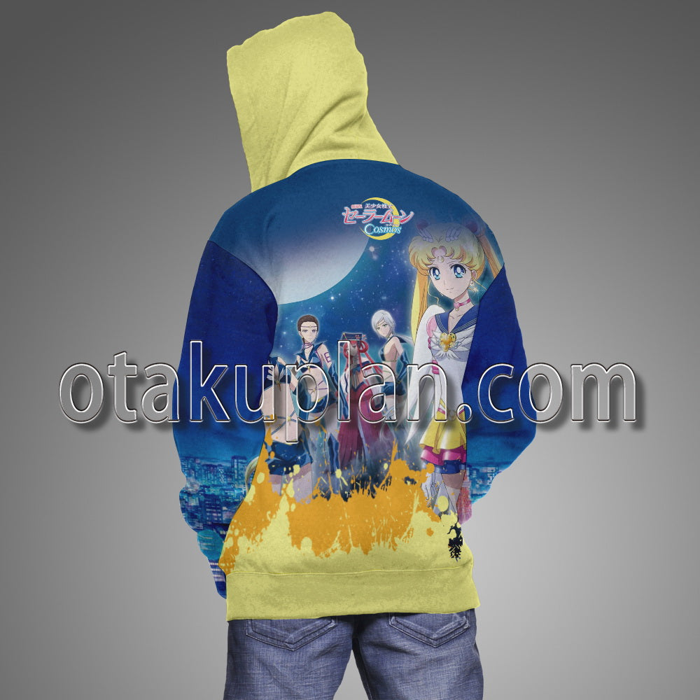 Sailor Moon Cosmos Sailor Kakyuu Sailor Starlights Sailor Star Fighter Hoodie