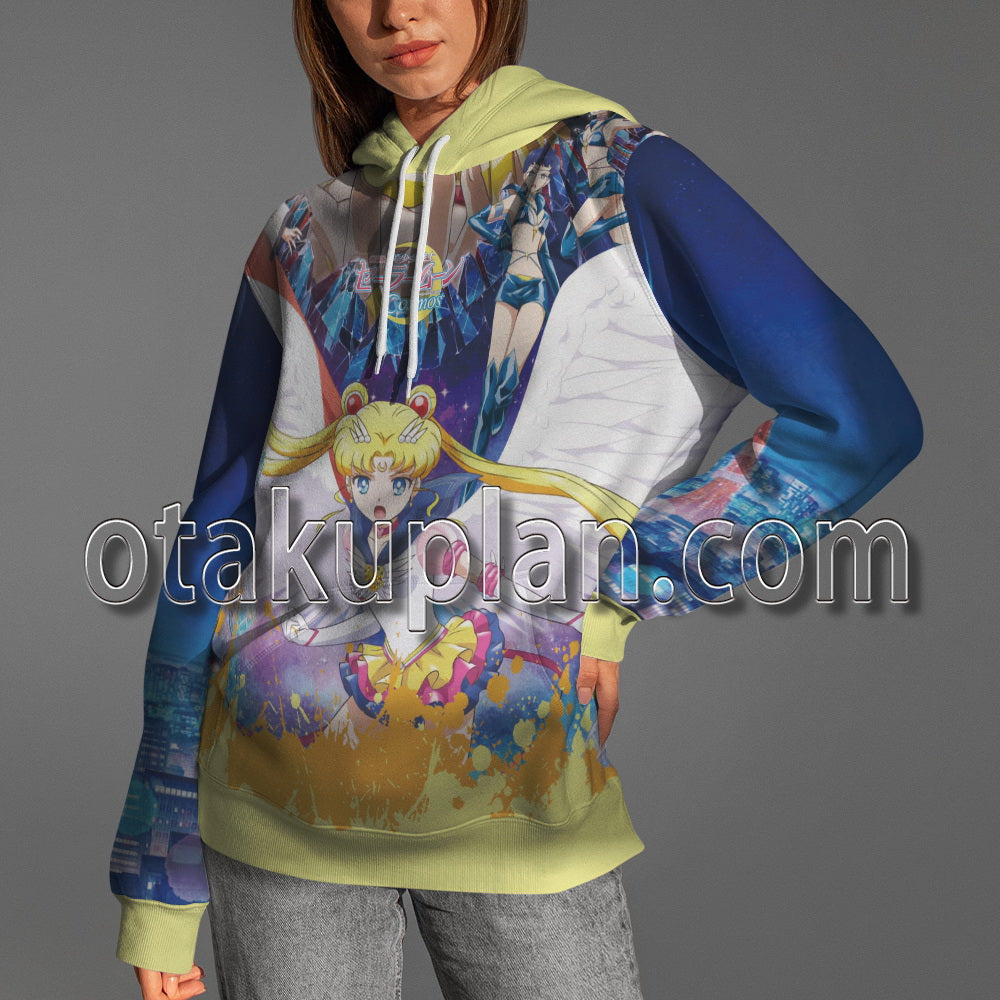 Sailor Moon Cosmos Sailor Kakyuu Sailor Starlights Sailor Star Fighter Hoodie
