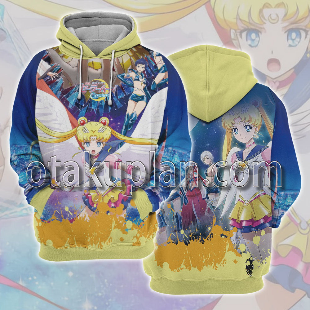 Sailor Moon Cosmos Sailor Kakyuu Sailor Starlights Sailor Star Fighter Hoodie