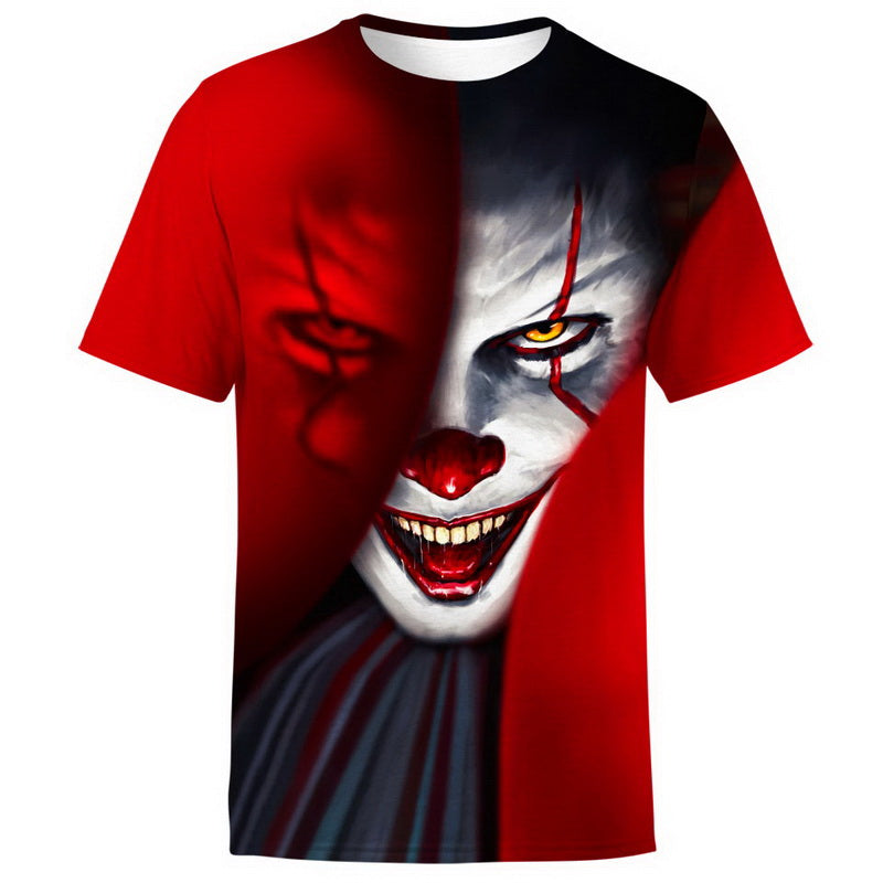 Scary Pennywise Mask Hoodie / T-Shirt