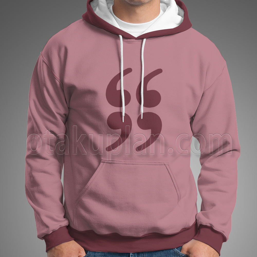 Scott Pilgrim Takes Off Protagonist Double Quote Pattern Cosplay Hoodie