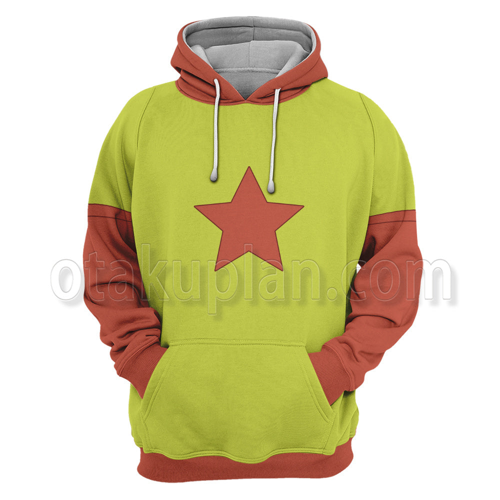Scott Pilgrim Takes Off Scott Pilgrim Star Pattern Cosplay Hoodie