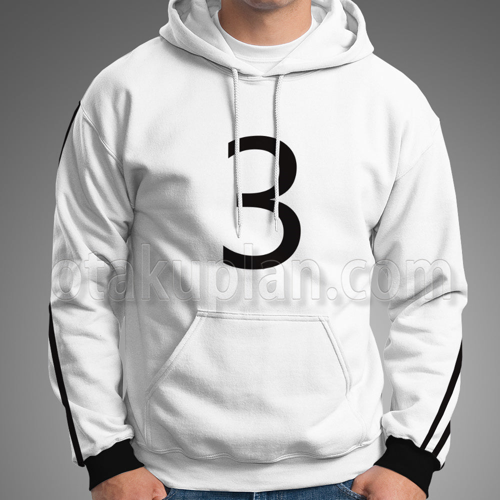 Scott Pilgrim Takes Off Todd Ingram White No3 Pattern Cosplay Hoodie