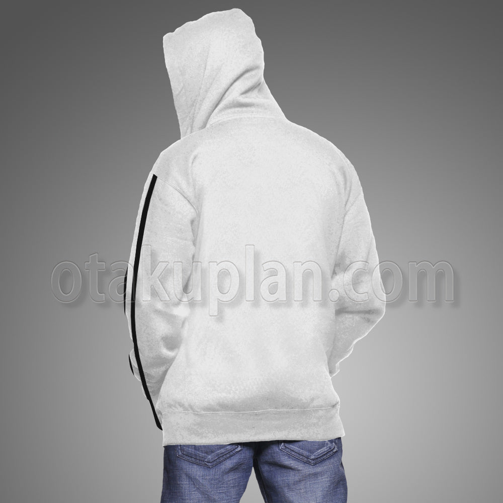 Scott Pilgrim Takes Off Todd Ingram White No3 Pattern Cosplay Hoodie