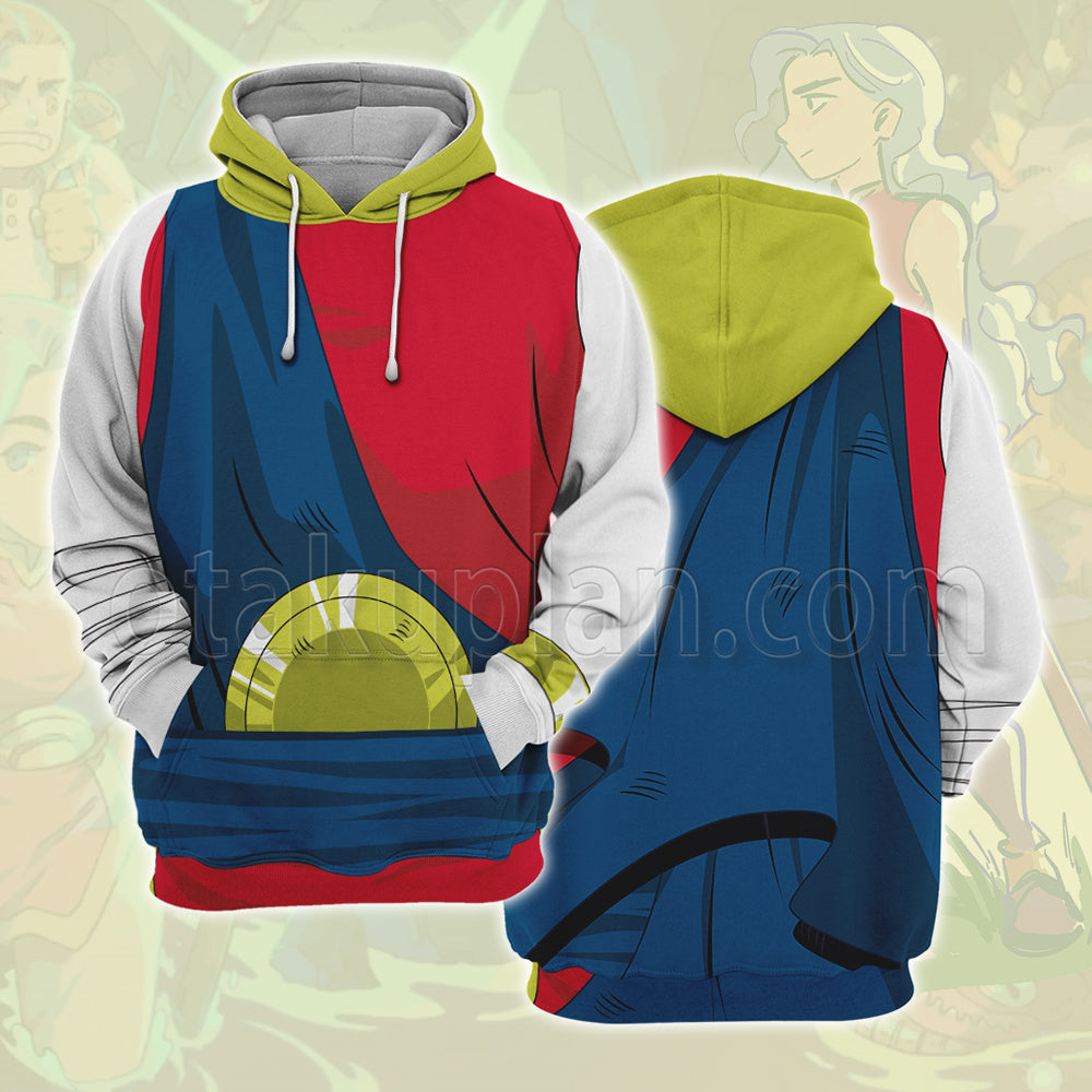 Sea Of Stars Valere Battle Suit Cosplay Hoodie