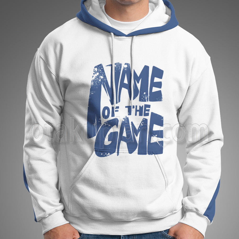 Shangri-La Frontier Rakuro Hizutome White Name Cosplay Hoodie