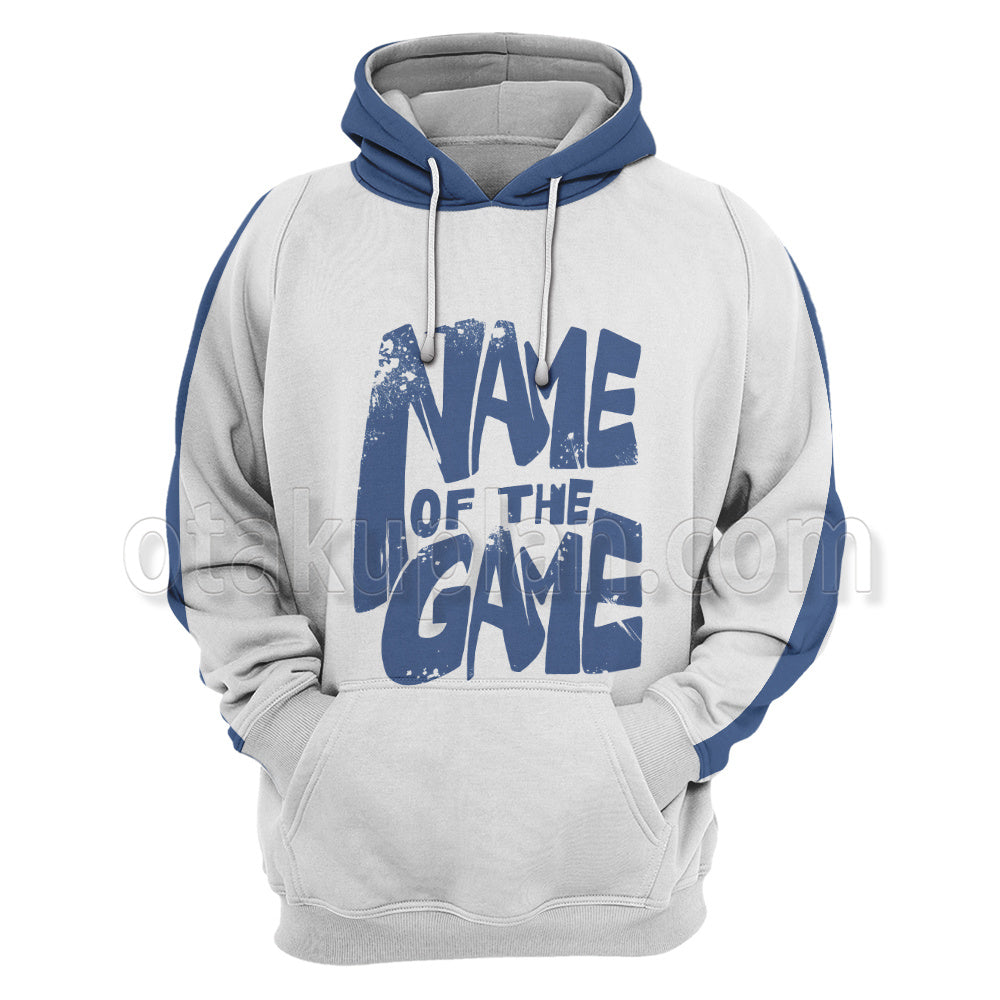 Shangri-La Frontier Rakuro Hizutome White Name Cosplay Hoodie