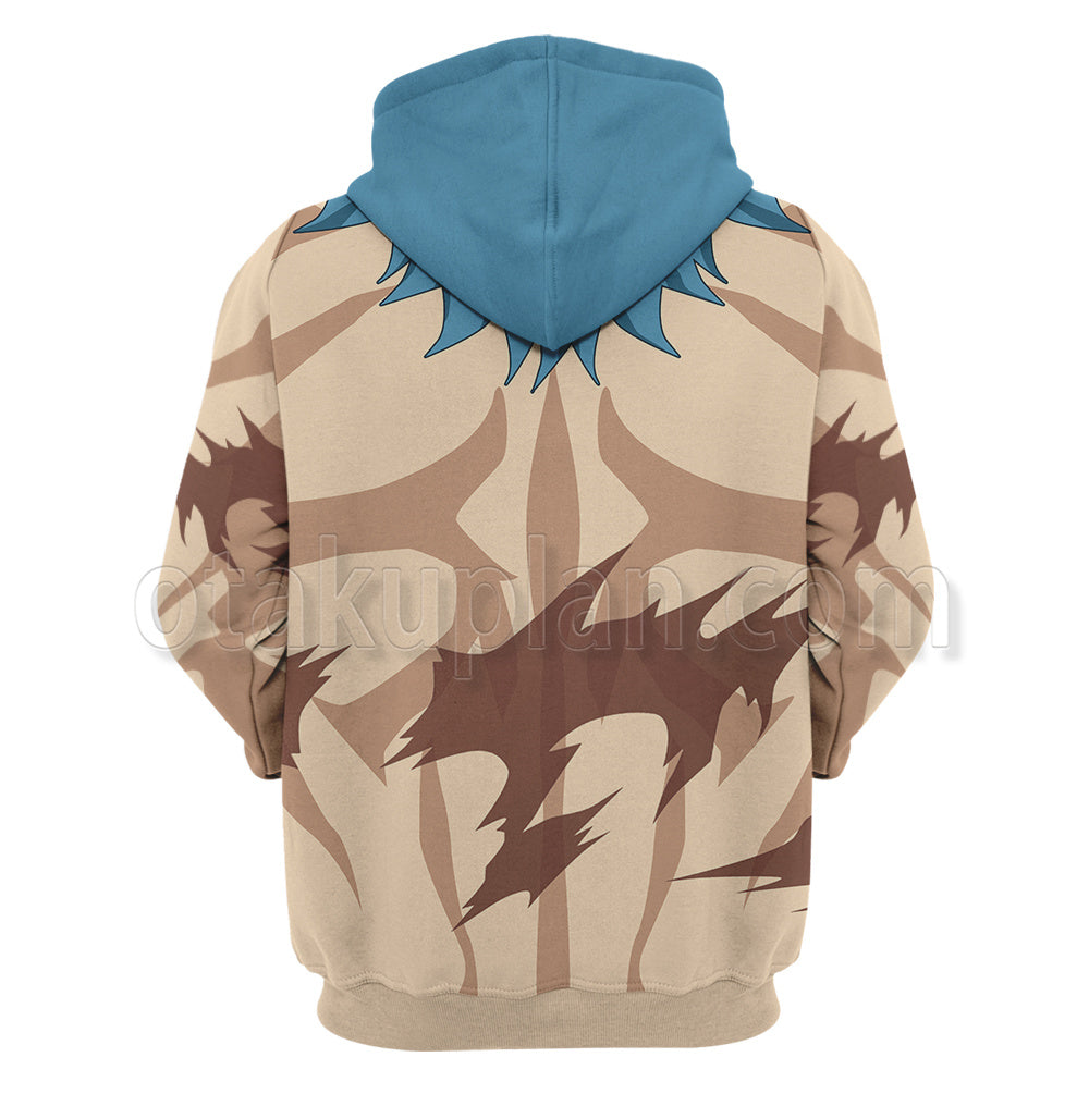 Shangri-La Frontier Sunraku Curse Cosplay Hoodie