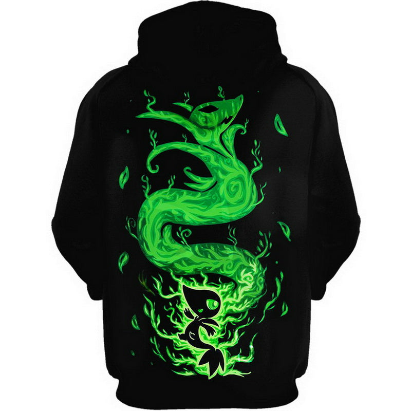 Snivy and Serperior Hoodie / T-Shirt
