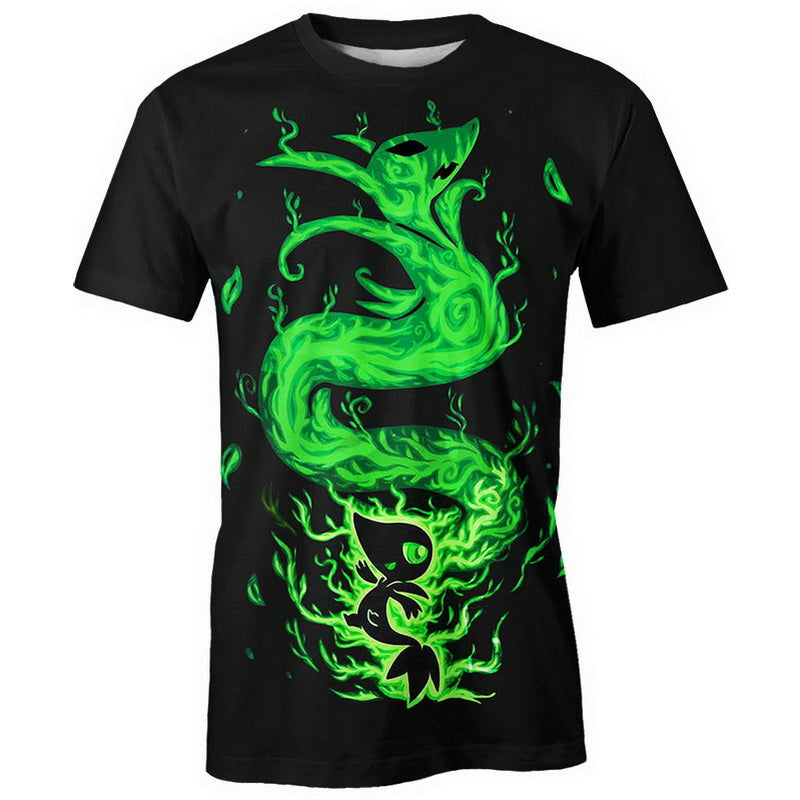 Snivy and Serperior Hoodie / T-Shirt