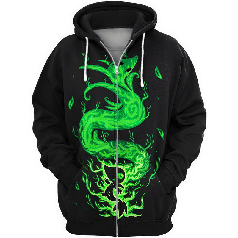 Snivy and Serperior Hoodie / T-Shirt