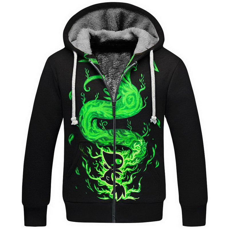 Snivy and Serperior Hoodie / T-Shirt