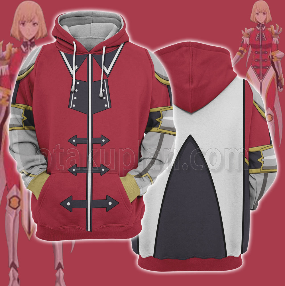 Anime Cha Hae In Red Cosplay Hoodie