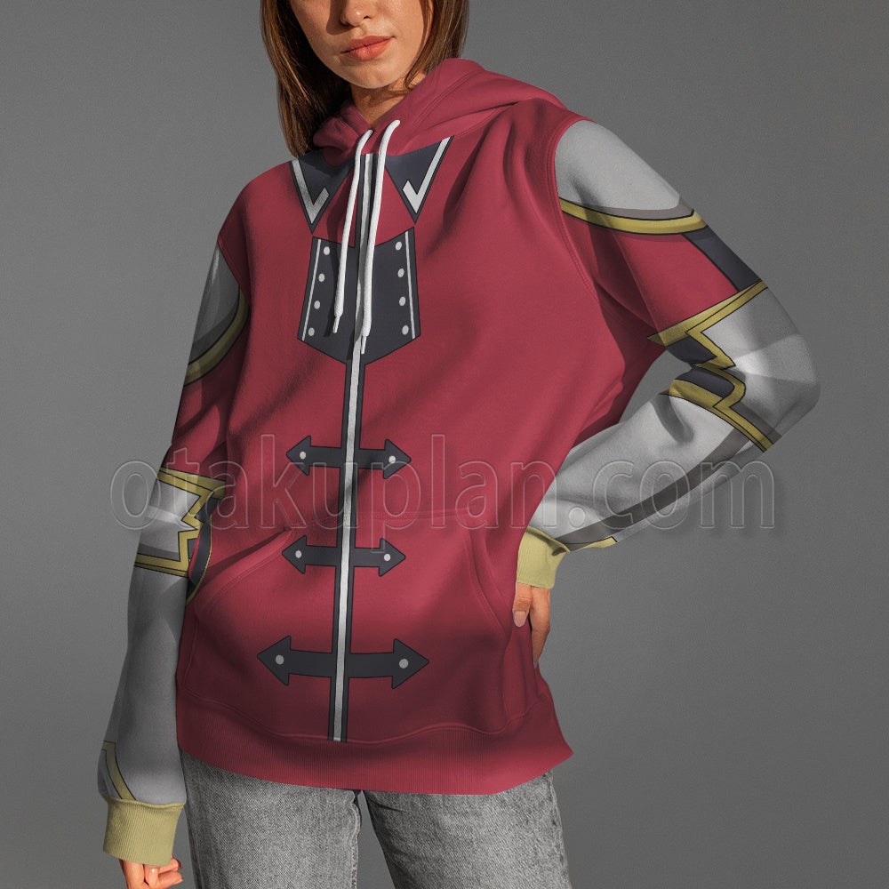 Anime Cha Hae In Red Cosplay Hoodie