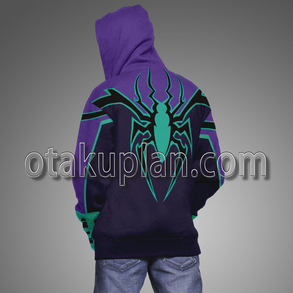 Spider Hero Benjamin Reilly Earth-616 Cosplay Hoodie