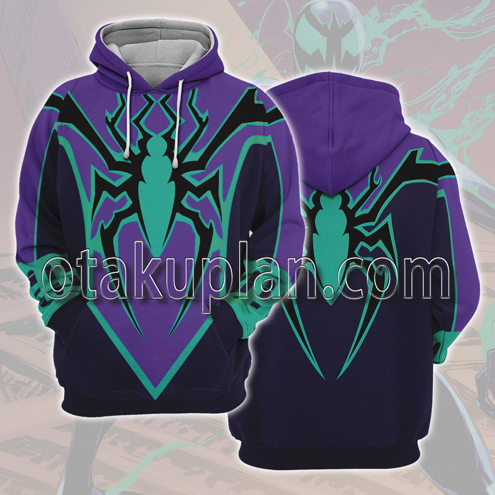 Spider Hero Benjamin Reilly Earth-616 Cosplay Hoodie