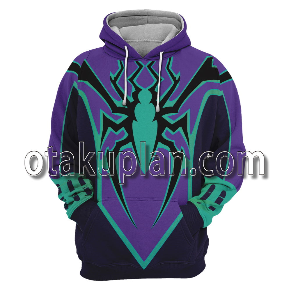 Spider Hero Benjamin Reilly Earth-616 Cosplay Hoodie