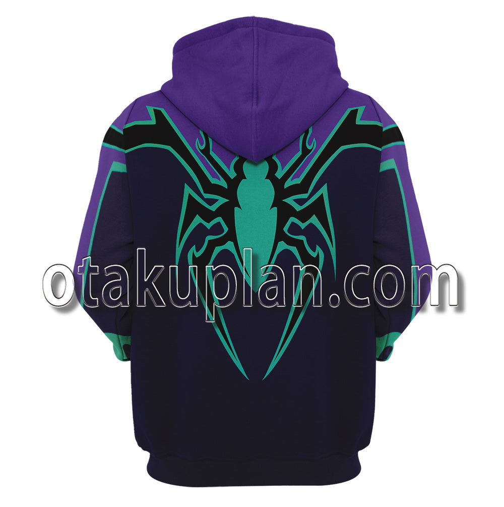 Spider Hero Benjamin Reilly Earth-616 Cosplay Hoodie
