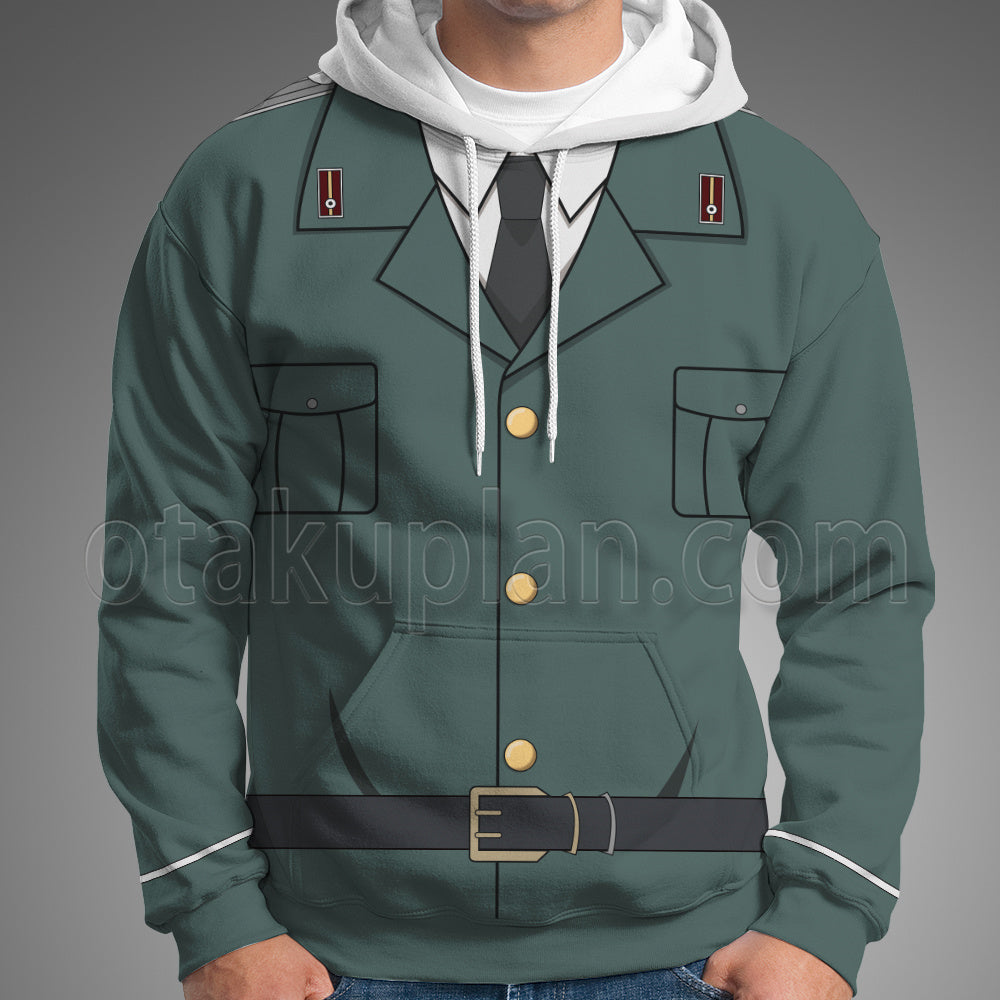 Spy X Family Briar Yuri Green Suit Cosplay Hoodie