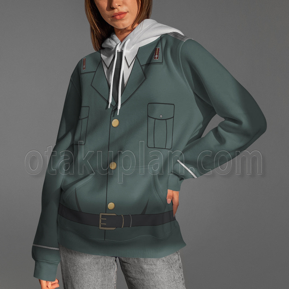Spy X Family Briar Yuri Green Suit Cosplay Hoodie