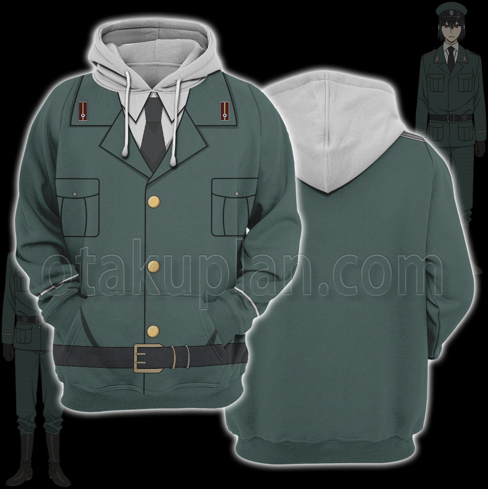 Spy X Family Briar Yuri Green Suit Cosplay Hoodie