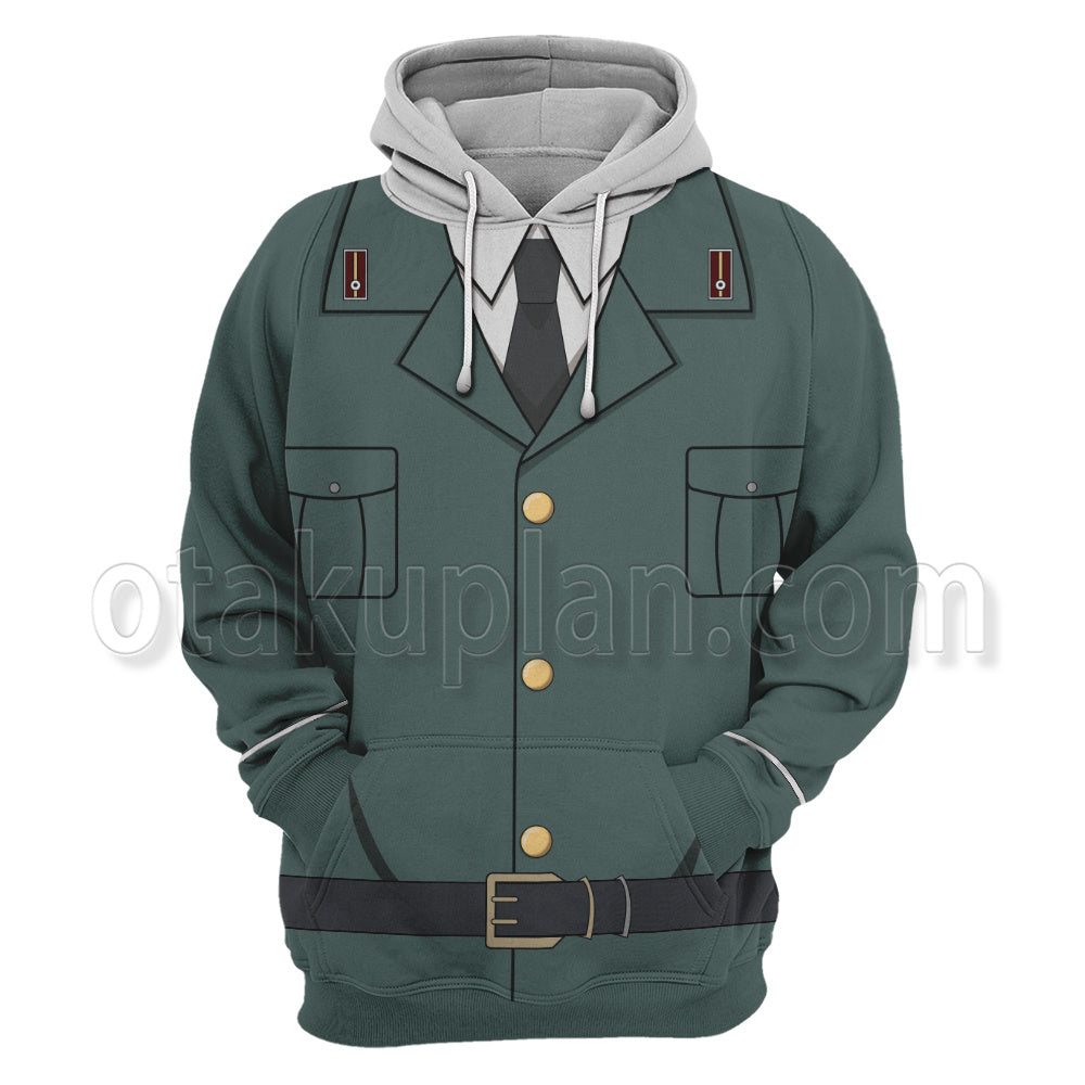 Spy X Family Briar Yuri Green Suit Cosplay Hoodie