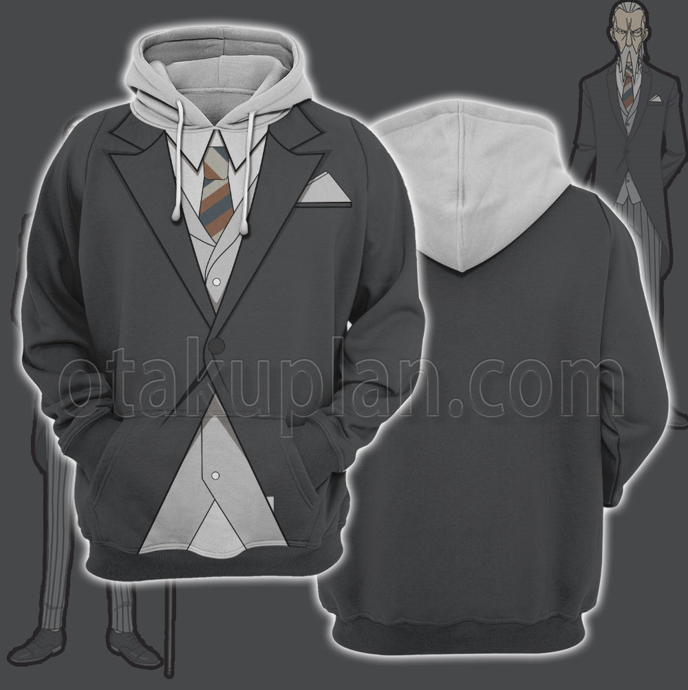 Spy X Family Henderson Henry Striped Suit Cosplay Hoodie