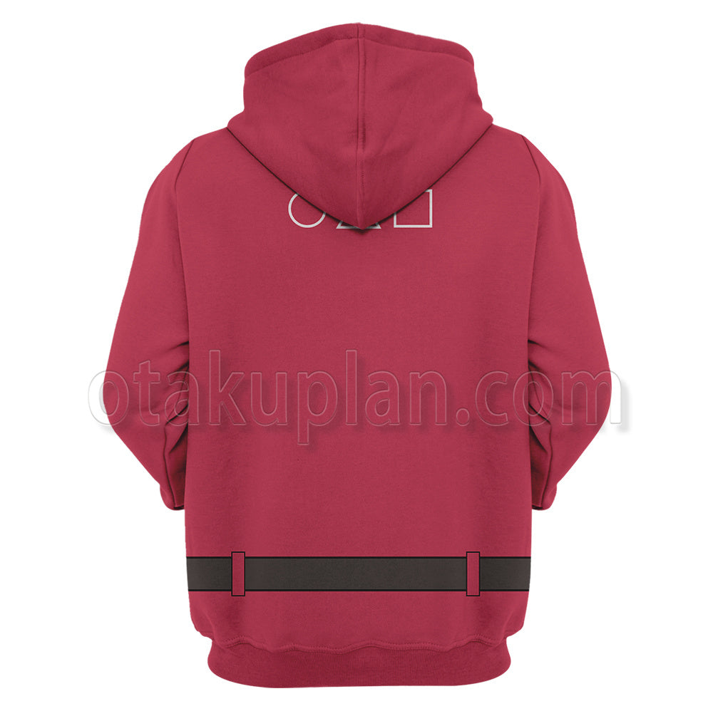 Squid Game Pink Cosplay Hoodie