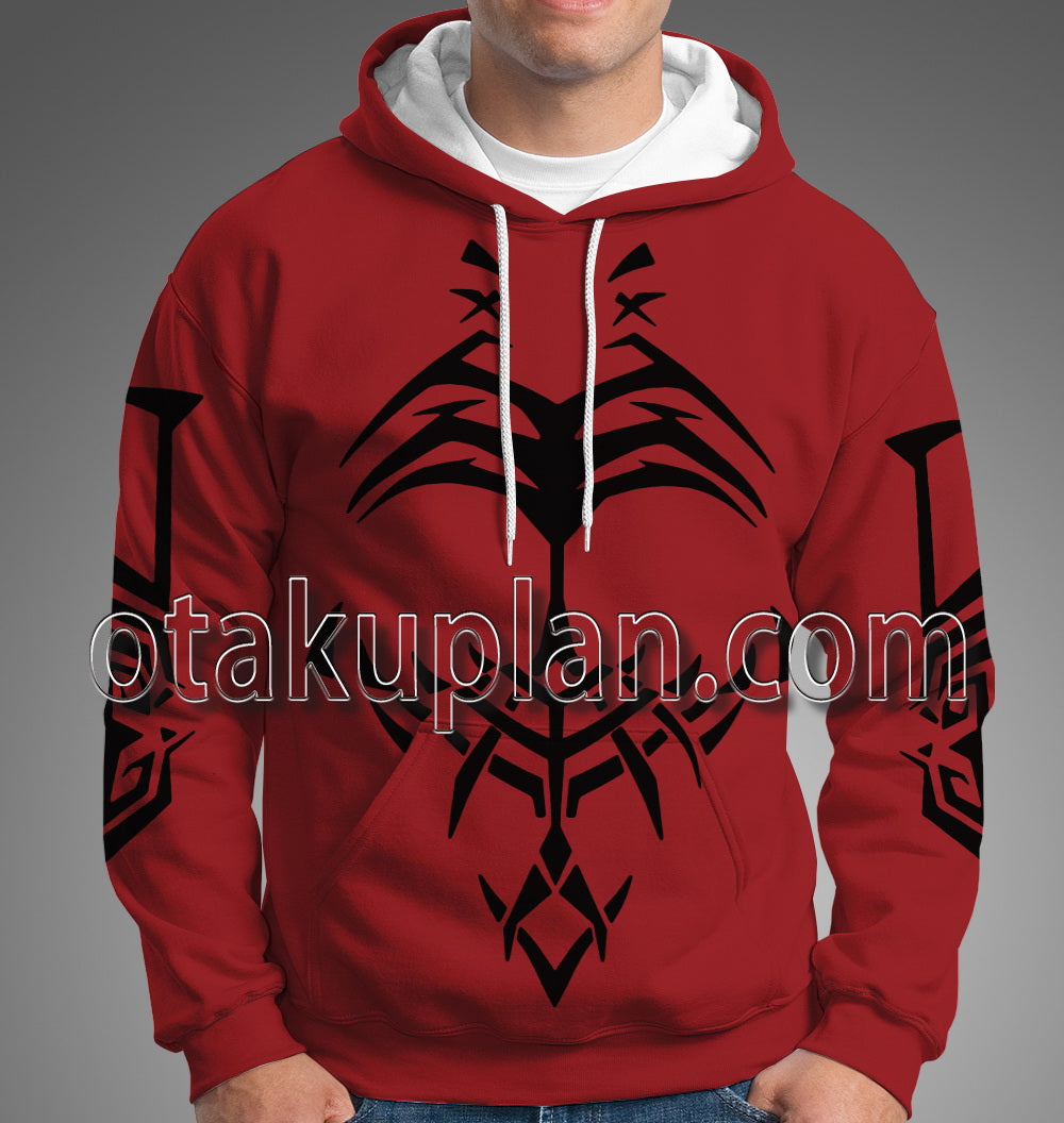 Wars Darth Talon Female Black Sith Tattoos Cosplay Hoodie