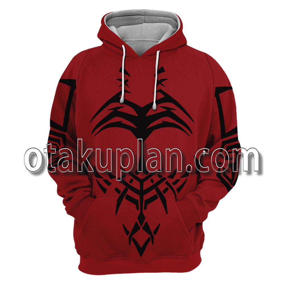 Wars Darth Talon Female Black Sith Tattoos Cosplay Hoodie