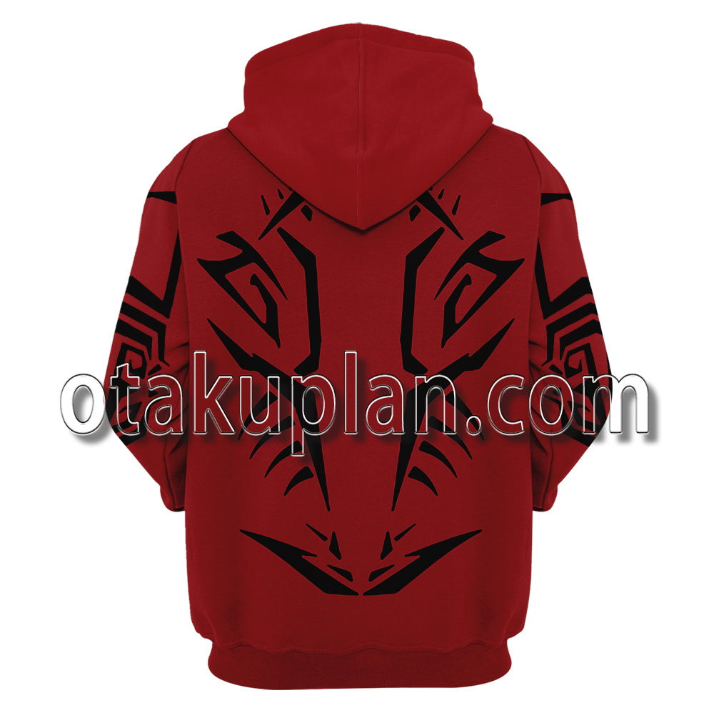 Wars Darth Talon Female Black Sith Tattoos Cosplay Hoodie