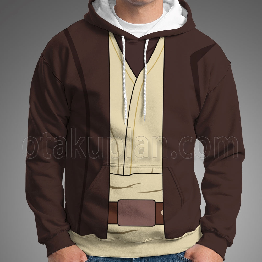 Wars Episode Iv - A New Hope Obi-Wan Ben Kenobi Uniform Cosplay Hoodie