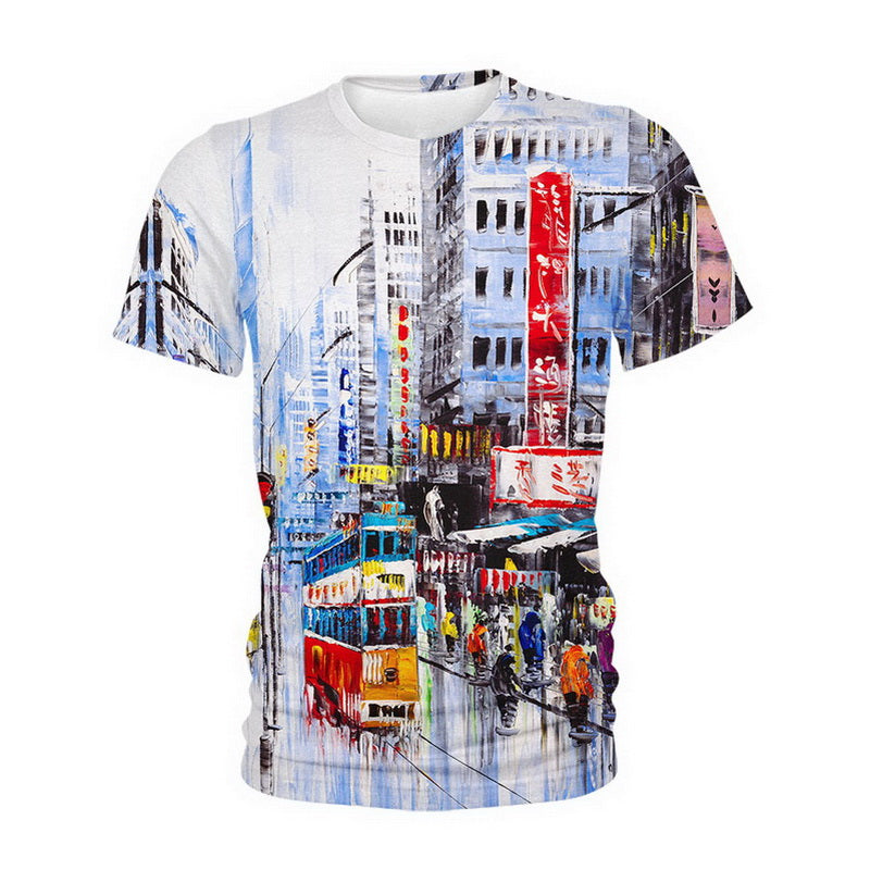 Street View of Hong Kong Hoodie / T-Shirt