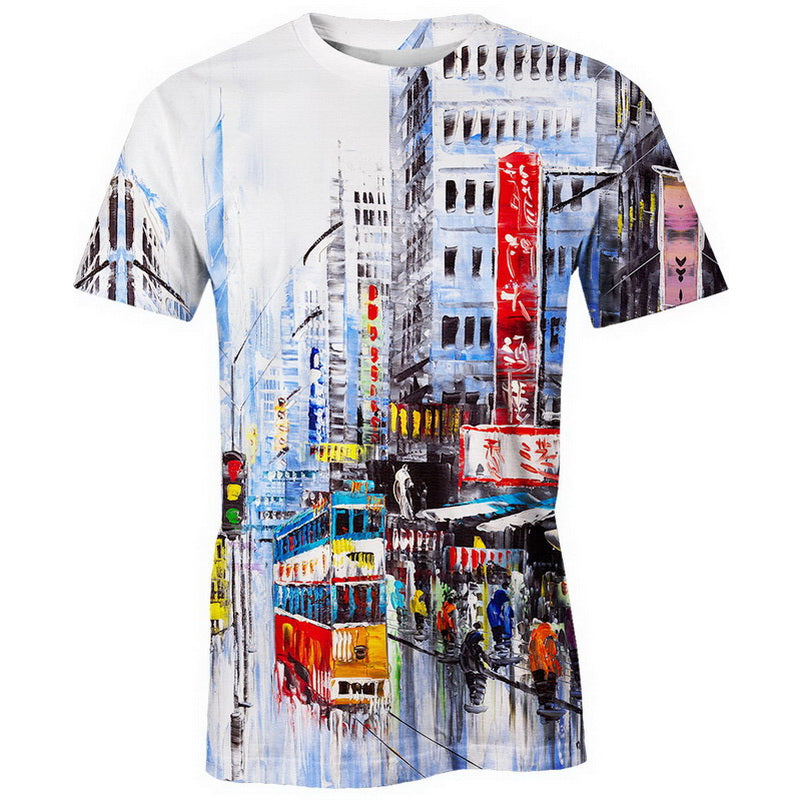 Street View of Hong Kong Hoodie / T-Shirt