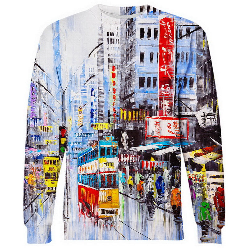 Street View of Hong Kong Hoodie / T-Shirt