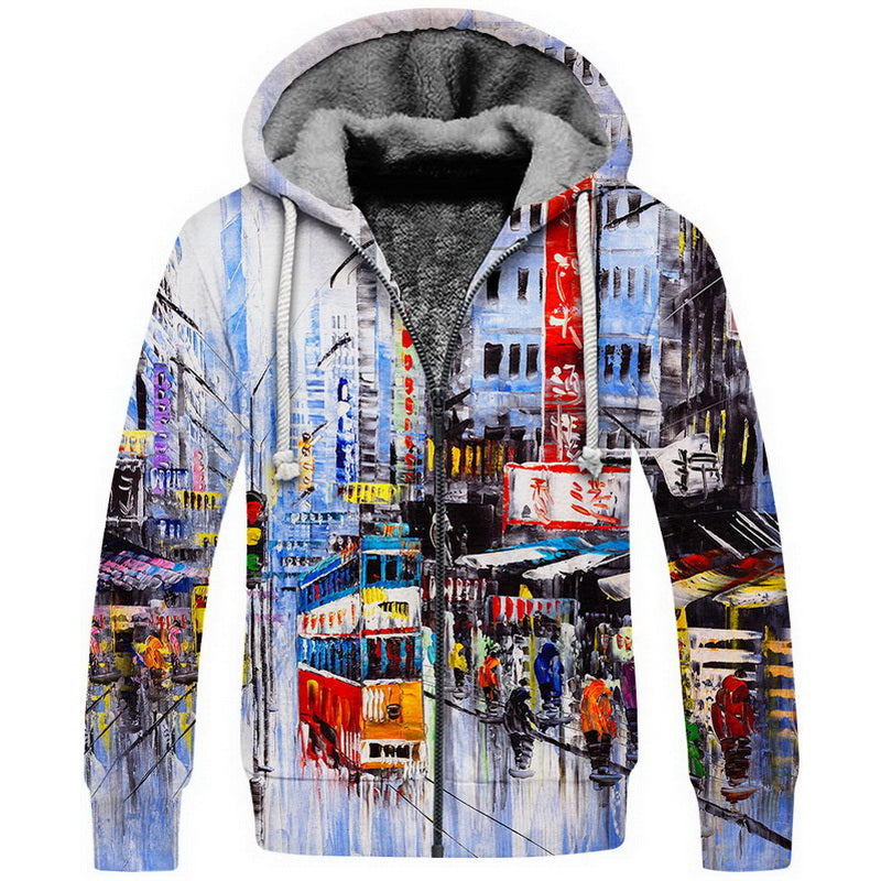 Street View of Hong Kong Hoodie / T-Shirt